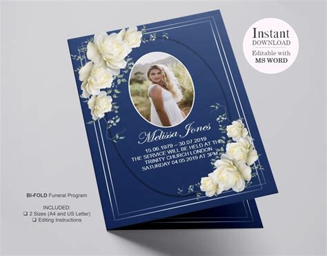 etsy funeral program|unique funeral program design.